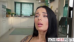 Toe Sucking Her Smelly Feet - Dean Van Damme