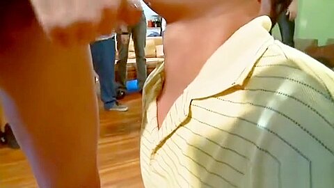 Tongue and gay cock massage