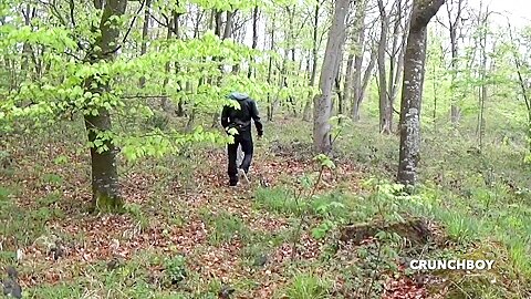 Tony Fucked By A Sexy Twink In Cruising Forest Exhib - ExhibBoys