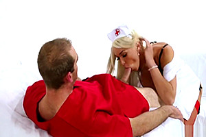 Tranny Nurse Aubrey Gets Fucked By The Doctor Hard Cock