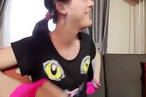 Tranny babe gets ass tunnelled