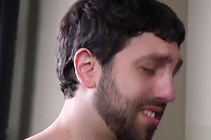 Tranny dom anal fucks male at the gym