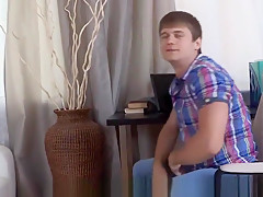 Tricked russian beauty banged doggystyle