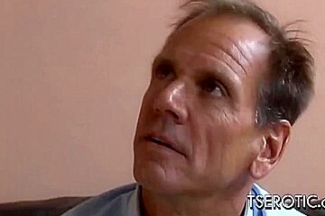 Ts Girl Likes To Do Anal With An Older Guy With Khloe Hart