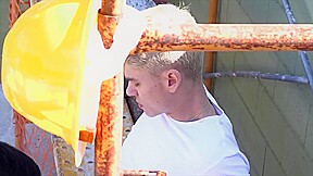 Twink Builders Raw On Roof Twink Gay Porn Tube