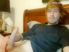 Twink jerkoff his cock