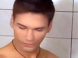 Twinks have sauna sex