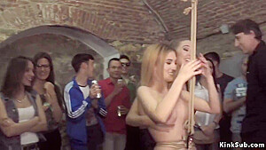 Two Babes Fucking For Public