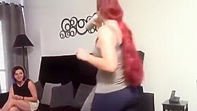 Two lesbians hot belly button worship