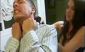 Two sexy women femdom