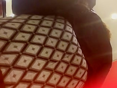 US Milf gray skirt great ass upstairs 2
