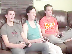 USA hot twink 3way