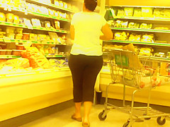 Ugly MILF W Perfect Wide Ass VPL  