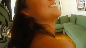 Unbelievable Czech Charlotte Reed giving an anal job