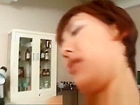 Uncensored Japanese MILF porn Doctor cosplay fantasy sex