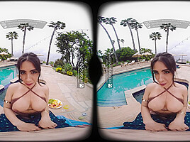 VR Bangers Big Tits Babe Tru Kait Fucked Hard In VR Porn