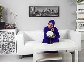 Vain Muslim woman fucked back to reality