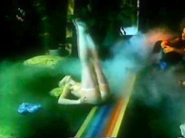 Vanessa del Rio, John Leslie, Gloria Leonard in classic porn movie