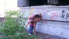 Venday in pickup porn scene showing a couple having sex
