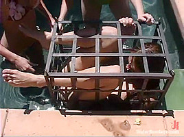 Venus and Audrey Leigh in Waterbondage Video