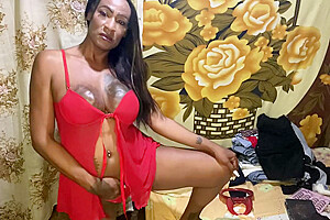 Very Horny Shemale Wants To Be Fucked At Her Home