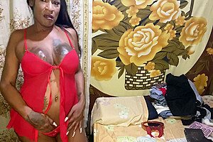 Very Horny Shemale Wants To Be Fucked At Her Home