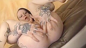 Very Rough Cock Slammin For Tattooed Mallory Maneater