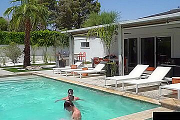 Vid Cutie Banged At The Pool Bareback Twink Tube