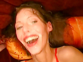 Viktoria loves man jizz