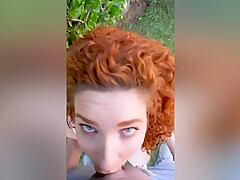 Vincent & Ashley - Quick Blow Job In The Park