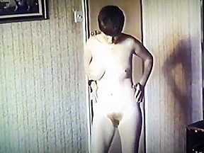 Vintage British Big Bouncy Boobs Strip Dance