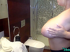 Vivian Blush - Watch Drops Covered Heavy Breasts Vb, Showe