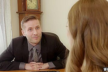 WANKZ- Sexy Office Assistant Alice March
