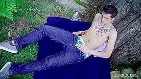 Wanking In The Woods With Chris - Chris Porter