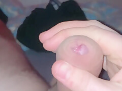 Wanking My Cock With My Feet In The Air
