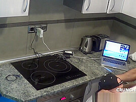 Webcam in the kitchen with Jess used raw by Jorhe Leal - HomeWebCamera