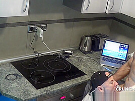Webcam in the kitchen with Jess used raw by Jorhe Leal - HomeWebCamera