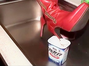 Wet and Messy Boots Scene 18
