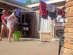 Wife Fucking Neigbor Outdoor Fucking