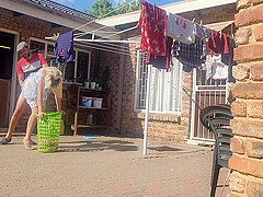 Wife Fucking Neigbor Outdoor Fucking