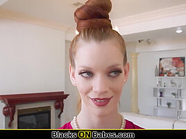 Wife caught by husband having threesome with black handyman