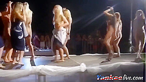 Women Dancing Naked On Stage