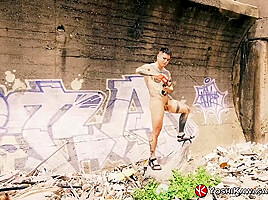 YOSHIKAWASAKIXXX - Hung Shusaku Fucked Yoshi Kawaski Outdoor