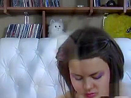 Young Slut Gives Horny Tension To Her Booty Hole