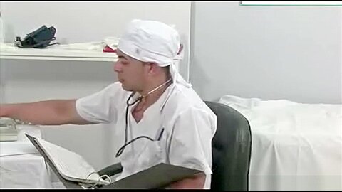 Young straight fucked by his doctor at the clinic - StraightFuckingBoy