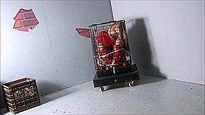 Zip Tied in a Cage