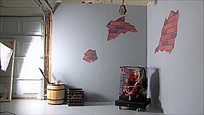 Zip Tied in a Cage