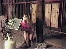 blonde skinny - very hard pain