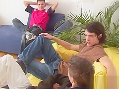 boys threesome