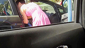 cleaning car